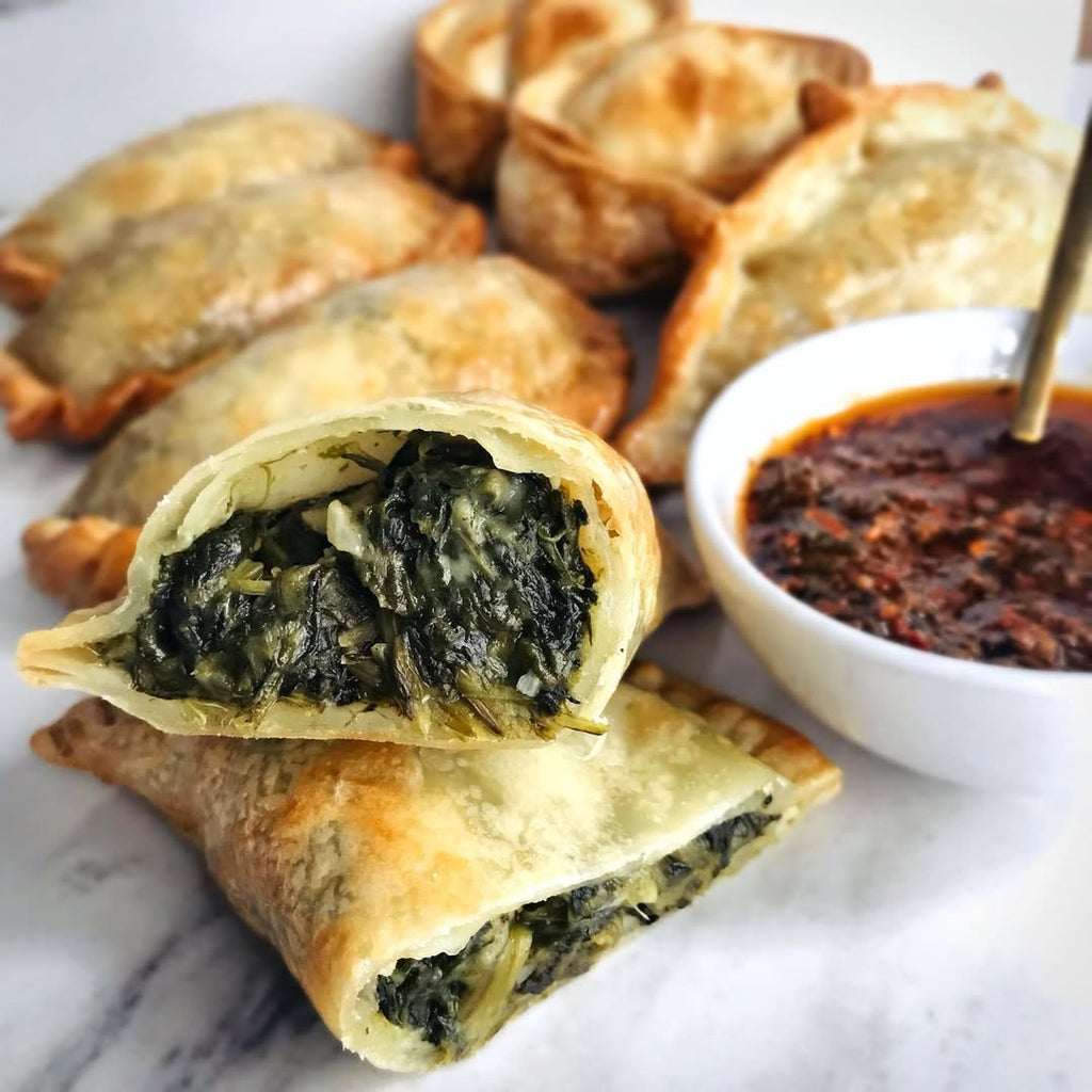 Spinach & Mozzarella Empanada (vegetarian)